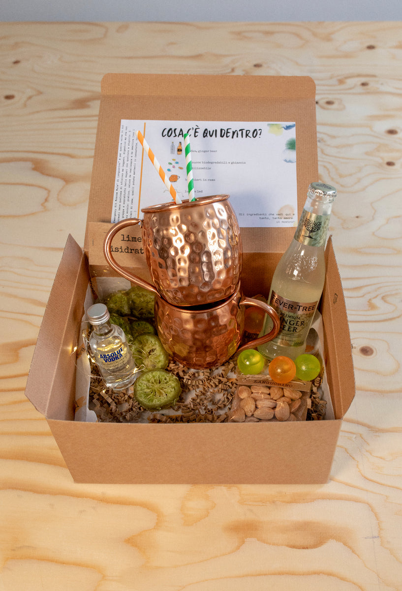 Emergency Kit Moscow Mule (quello nel bicchiere di rame, si