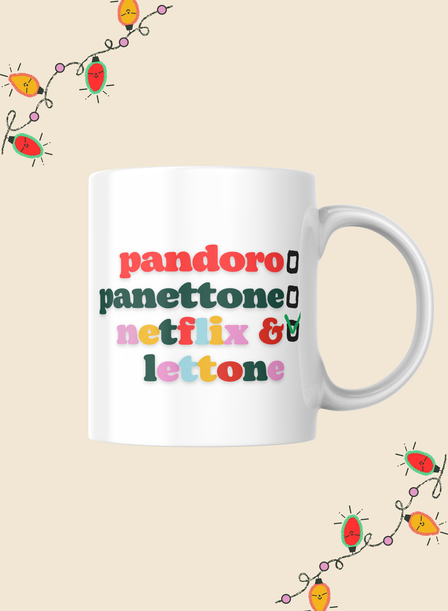 TAZZA "PANDORO O PANETTONE"