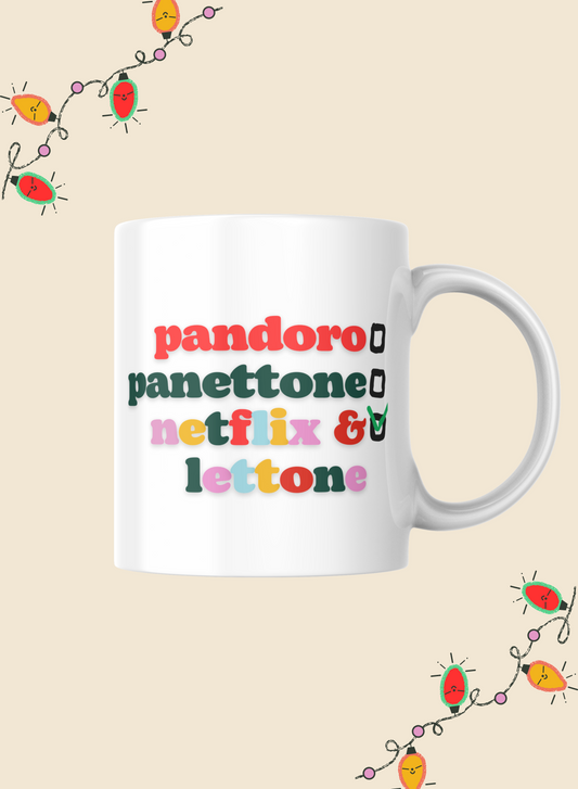 TAZZA "PANDORO O PANETTONE"