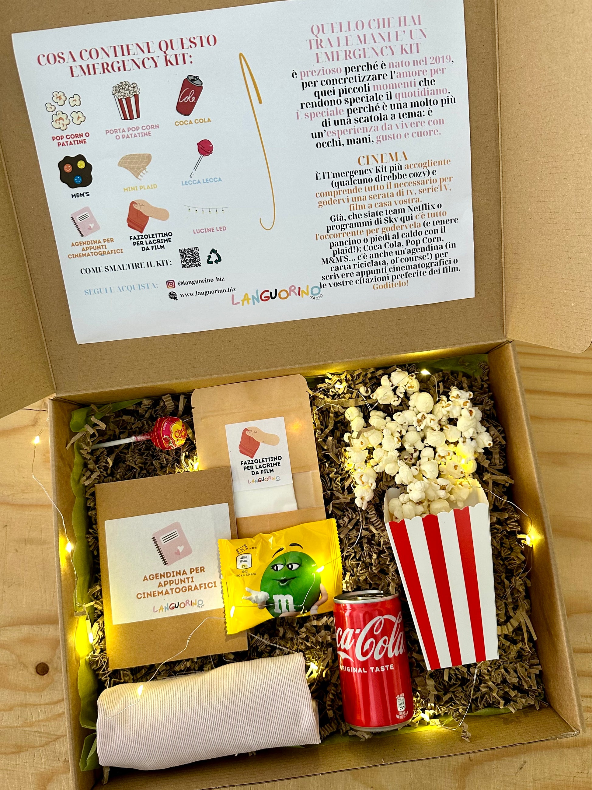 idea regalo kit cinema